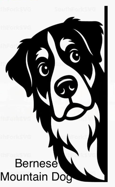 Bathroom dog signs