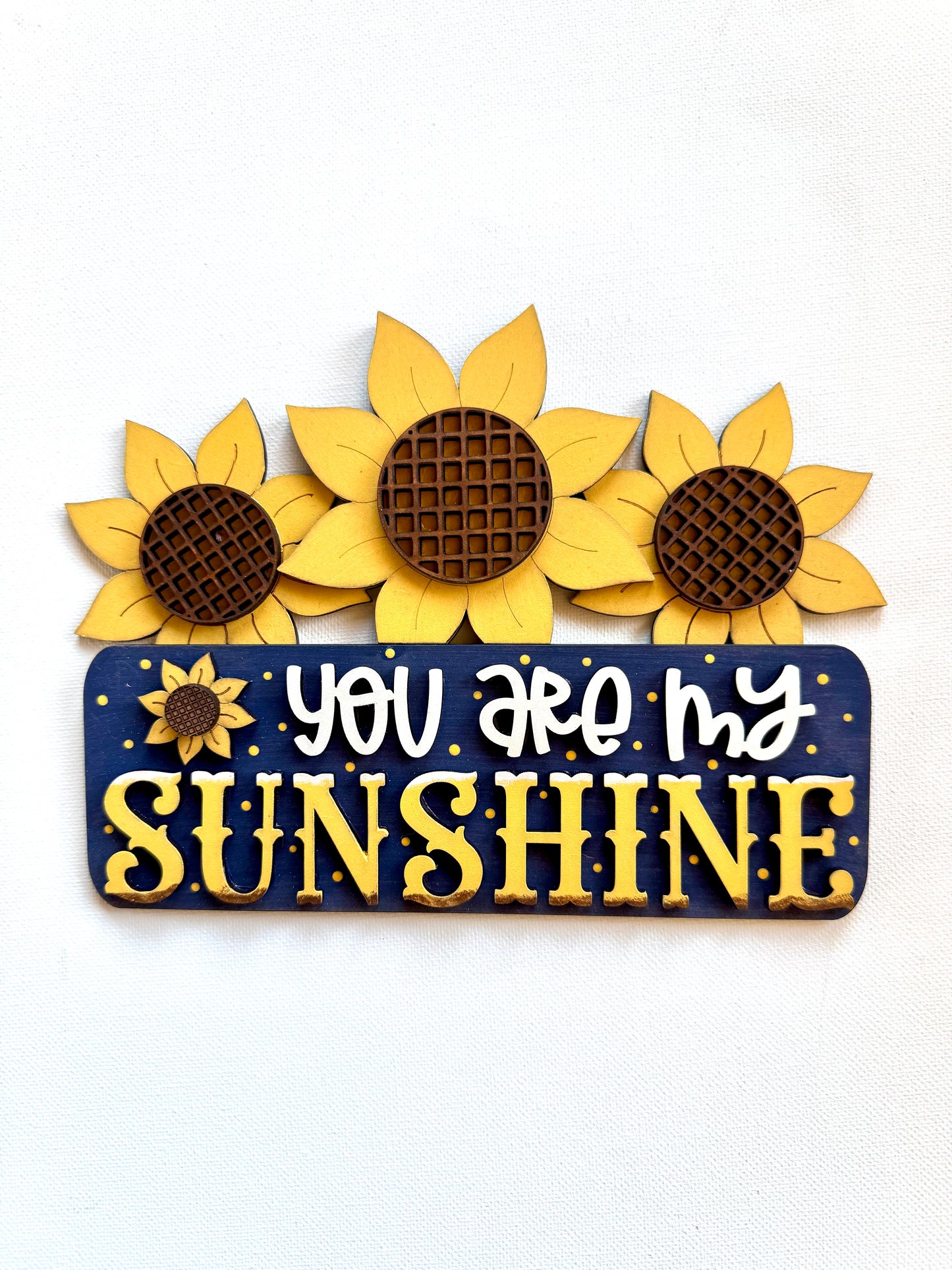 You Are My Sunshine Insert for Breadboard