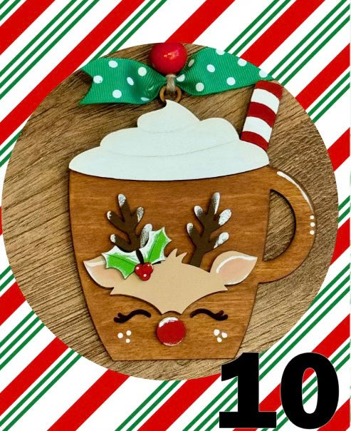 Reindeer Cocoa DIY Ornament Kit
