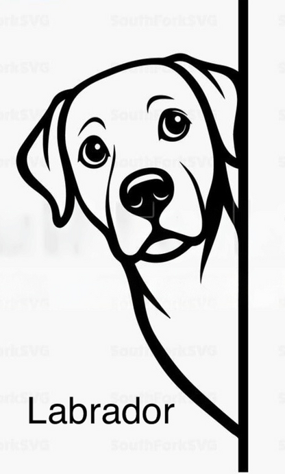 Bathroom dog signs