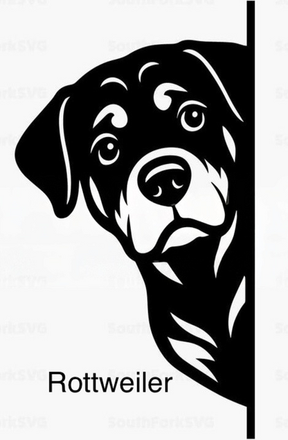 Bathroom dog signs