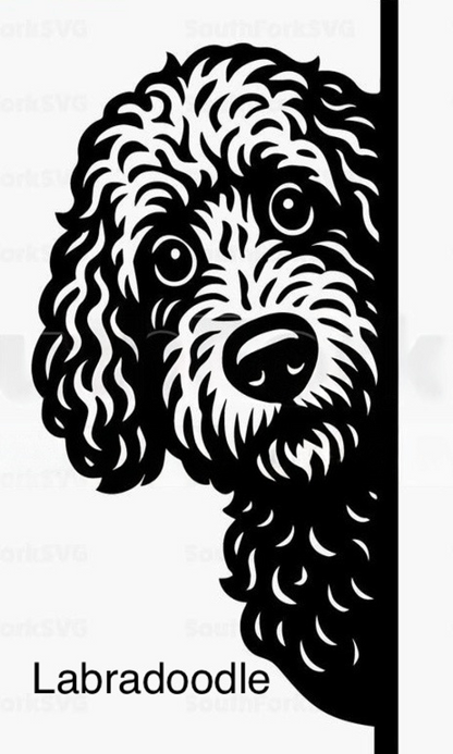 Bathroom dog signs