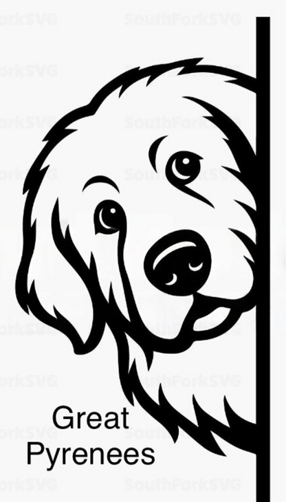 Bathroom dog signs