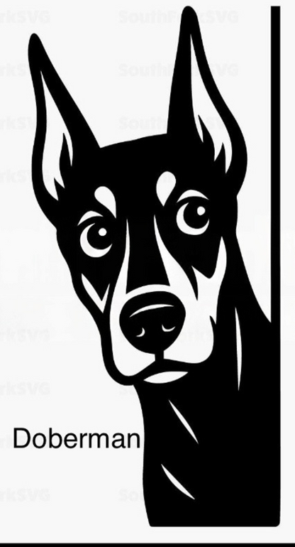 Bathroom dog signs