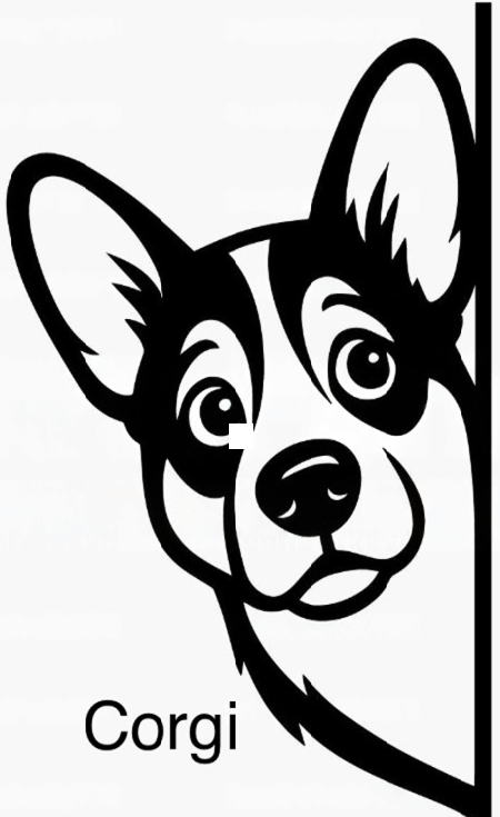 Bathroom dog signs
