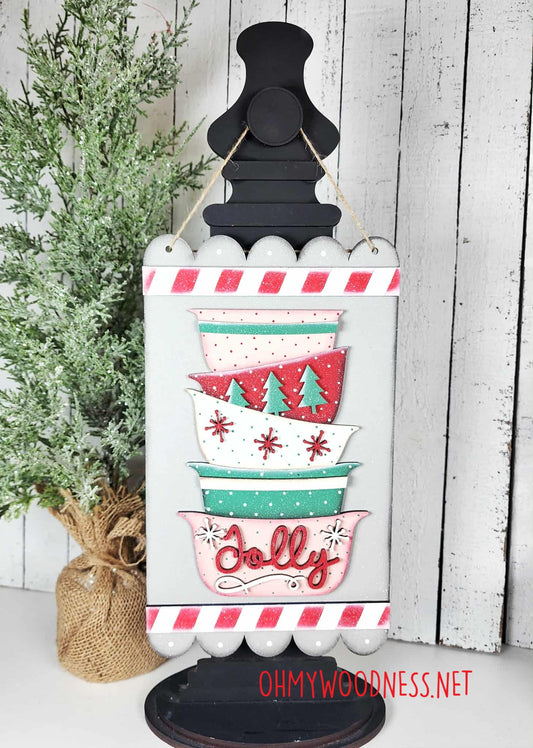 Baking Spirits Bright Door Hanger - 10.5 inches - DIY