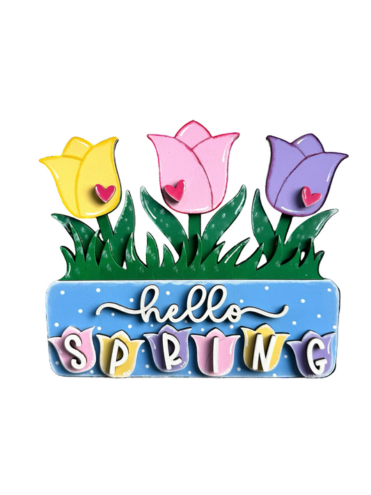 Hello Spring Tulip