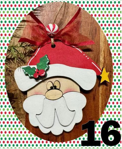 Santa DIY Ornament Kit