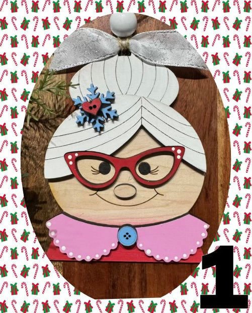 Mrs. Claus DIY Ornament Kit