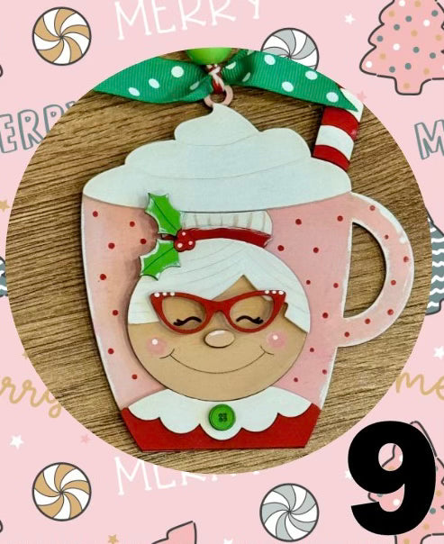 Mrs. Claus Cocoa DIY Ornament Kit