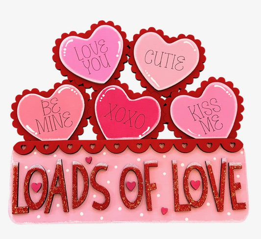 Conversations Hearts Breadboard Insert