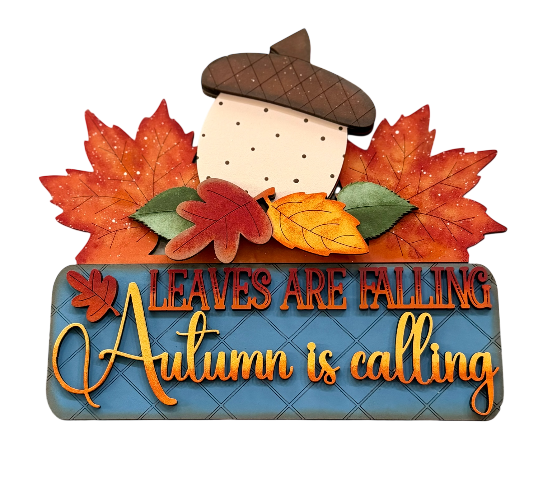 Autumn is Calling Breadboard Insert – Oh, My Woodness