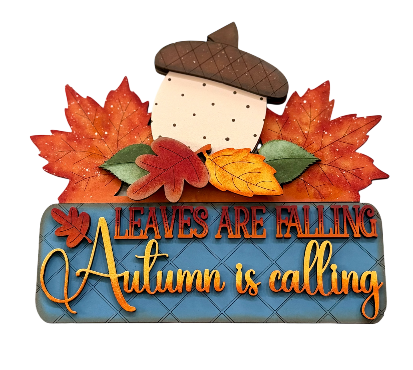 Autumn is Calling Breadboard Insert