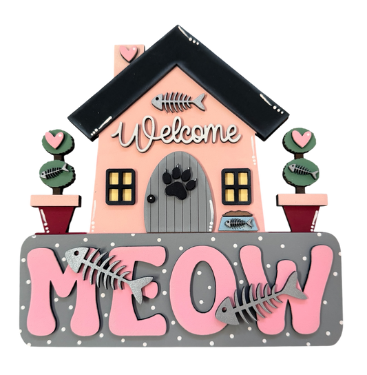 Home is where the Cat is Breadboard Insert - NEW!