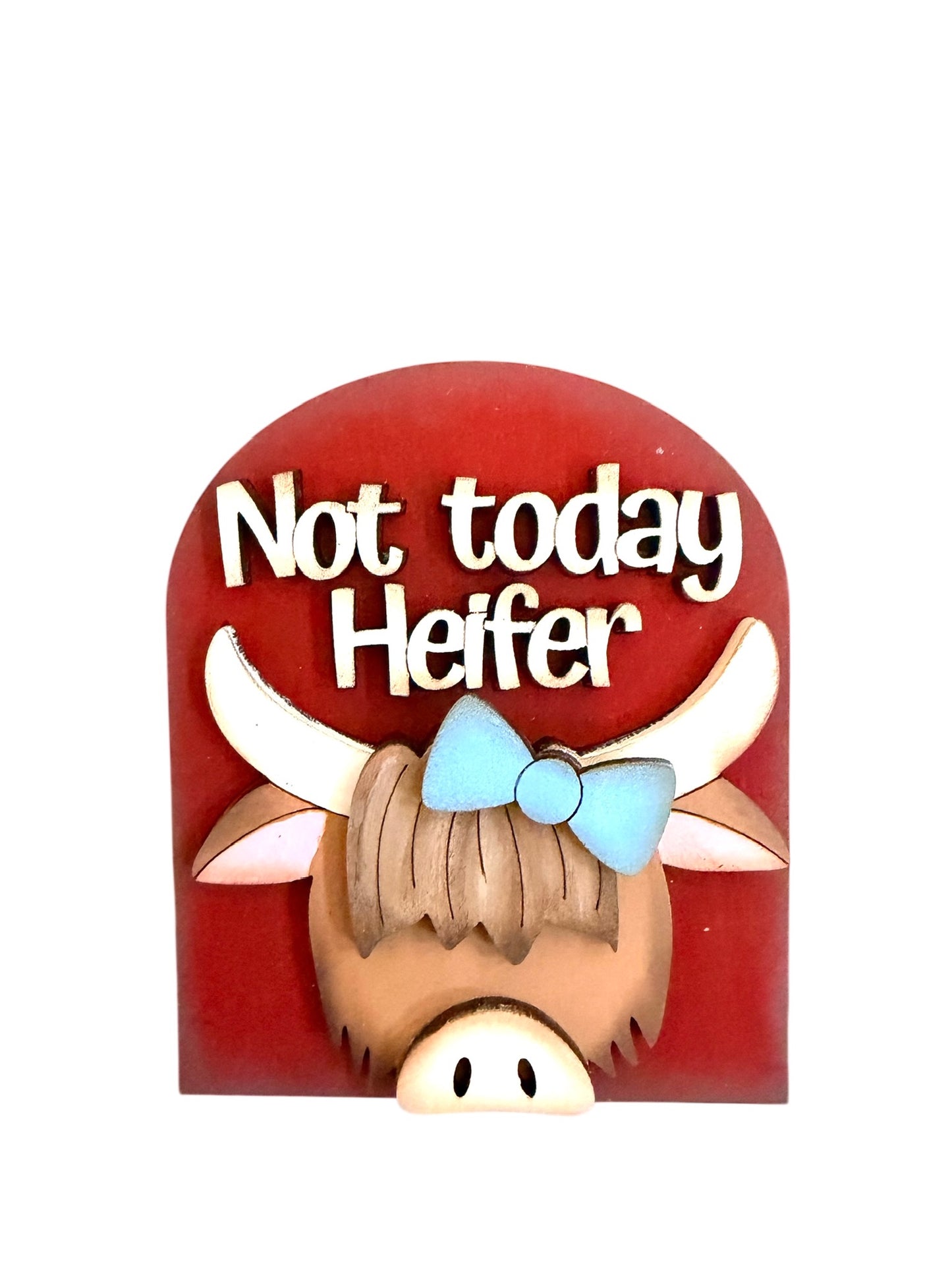 Not Today Heifer Mini Arch DIY Kit