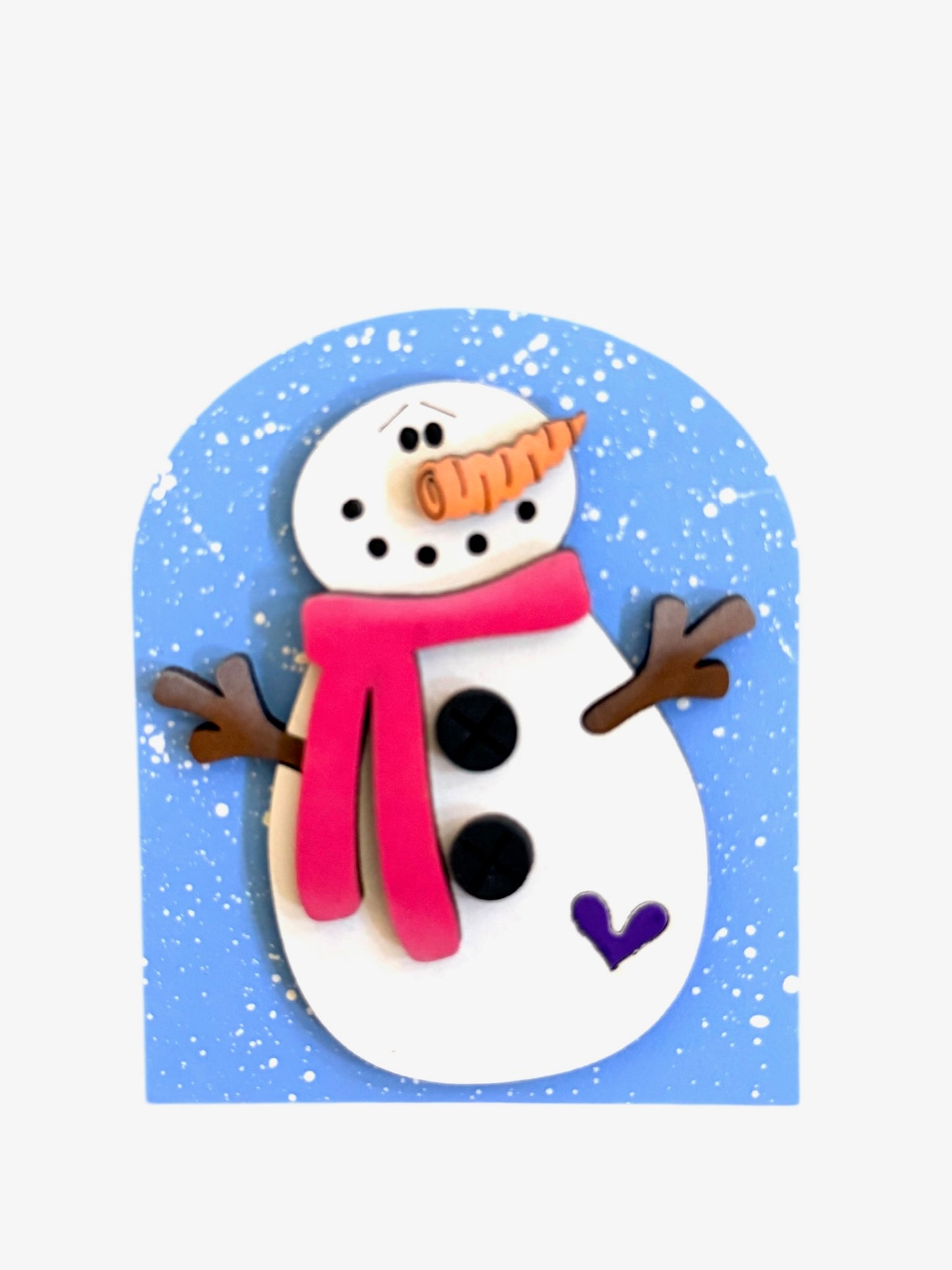 Snowman Mini Arch DIY Kit