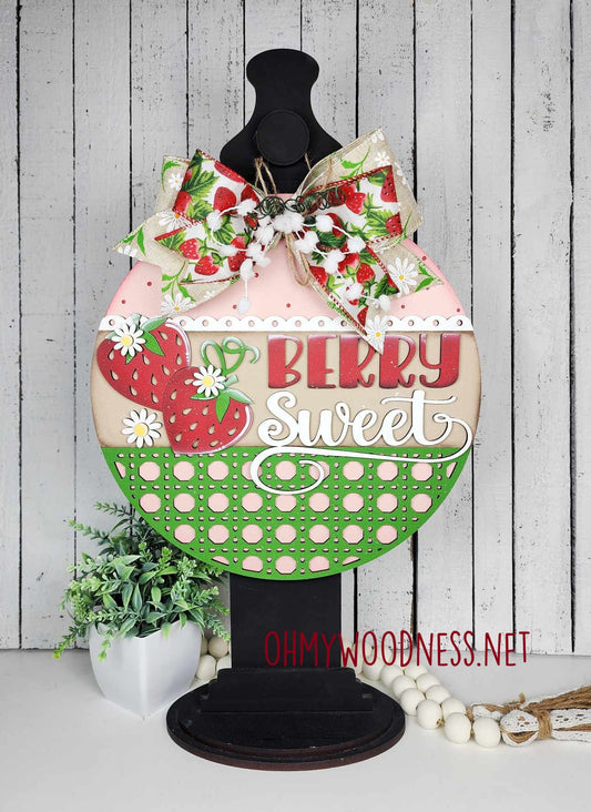 Berry Sweet round - DIY