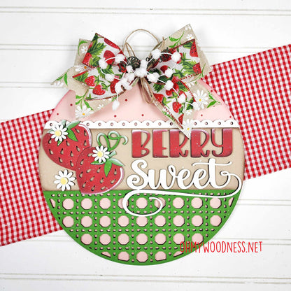 Berry Sweet round - DIY
