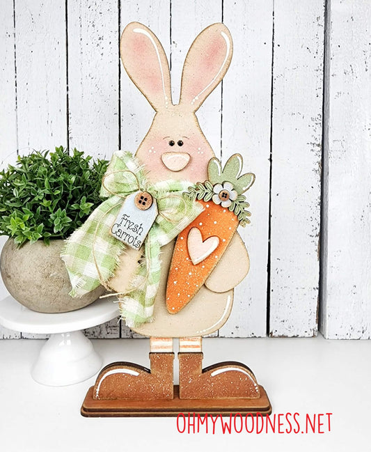 Carrot Bunny Shelf Sitter - DIY